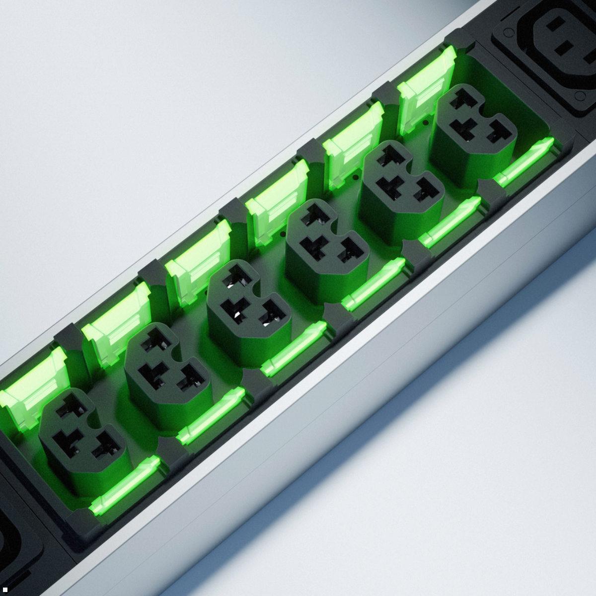 Bachmann BN PRO Metered + – 36xCombo, 3,0m CEE 16A/5p (BM0024750), Steckdosenmessung