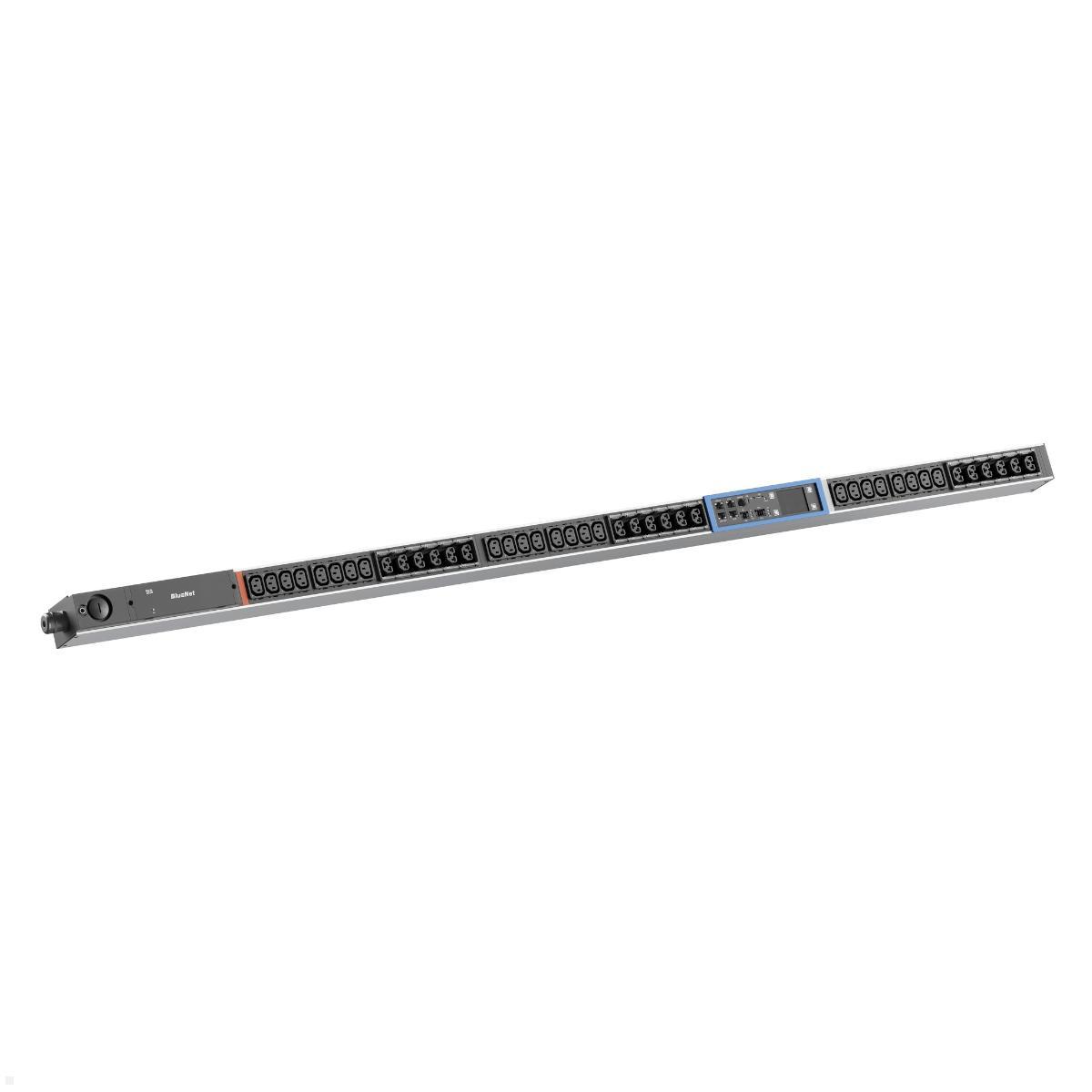 Bachmann BN PRO S Switched - 16A Rack PDU mit 24xC13 18xCombo, 3,0m CEE 16A/5p (BM0024774), Rack PDU