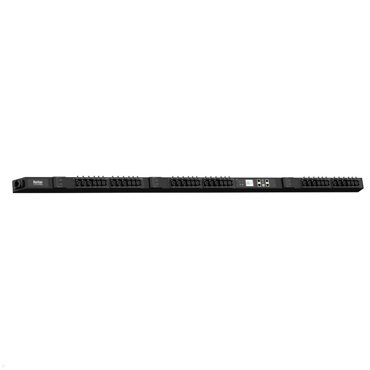 Legrand Raritan iX Rack-PDU 0U mit 18xC13 / 18xHDOT Cx, 3-phasig 400V 32A, Outlet Metered (PX4-4699-E7V2), Serverraum PDU Klasse 0,5 Metering