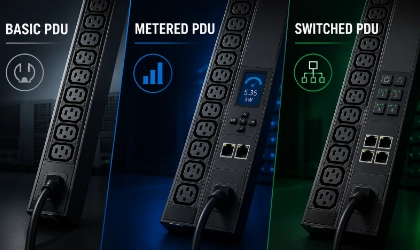 Unterschied zwischen Basic, Metered und Switched PDUs