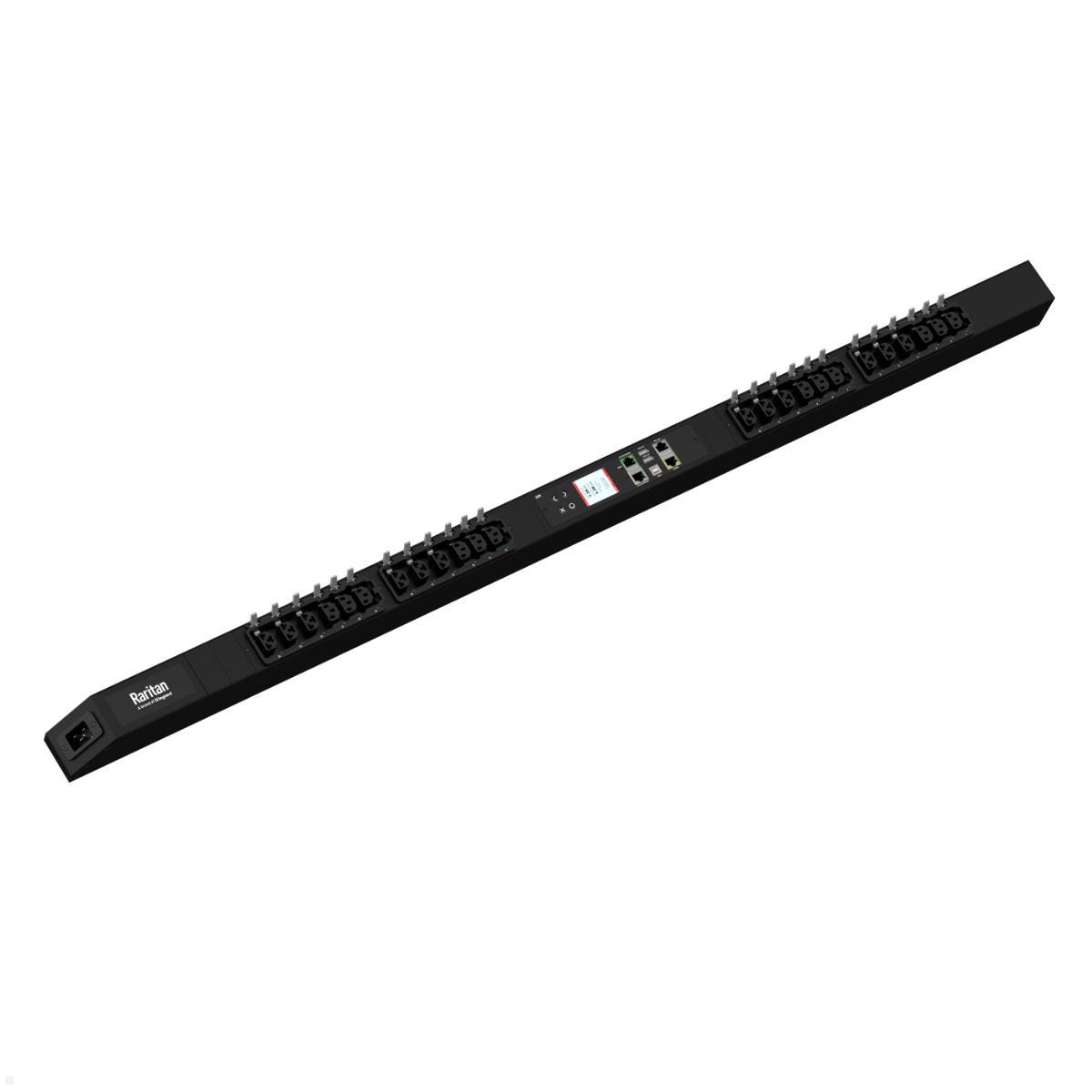 Legrand Raritan iX Rack-PDU 0U mit 12xC13 / 12xCx, 1-phasig 100-240V 16A, Outlet Metered/Switched (PX4-53A8C-C8E7A0), intelligente Stromverteilung Rechenzentrum