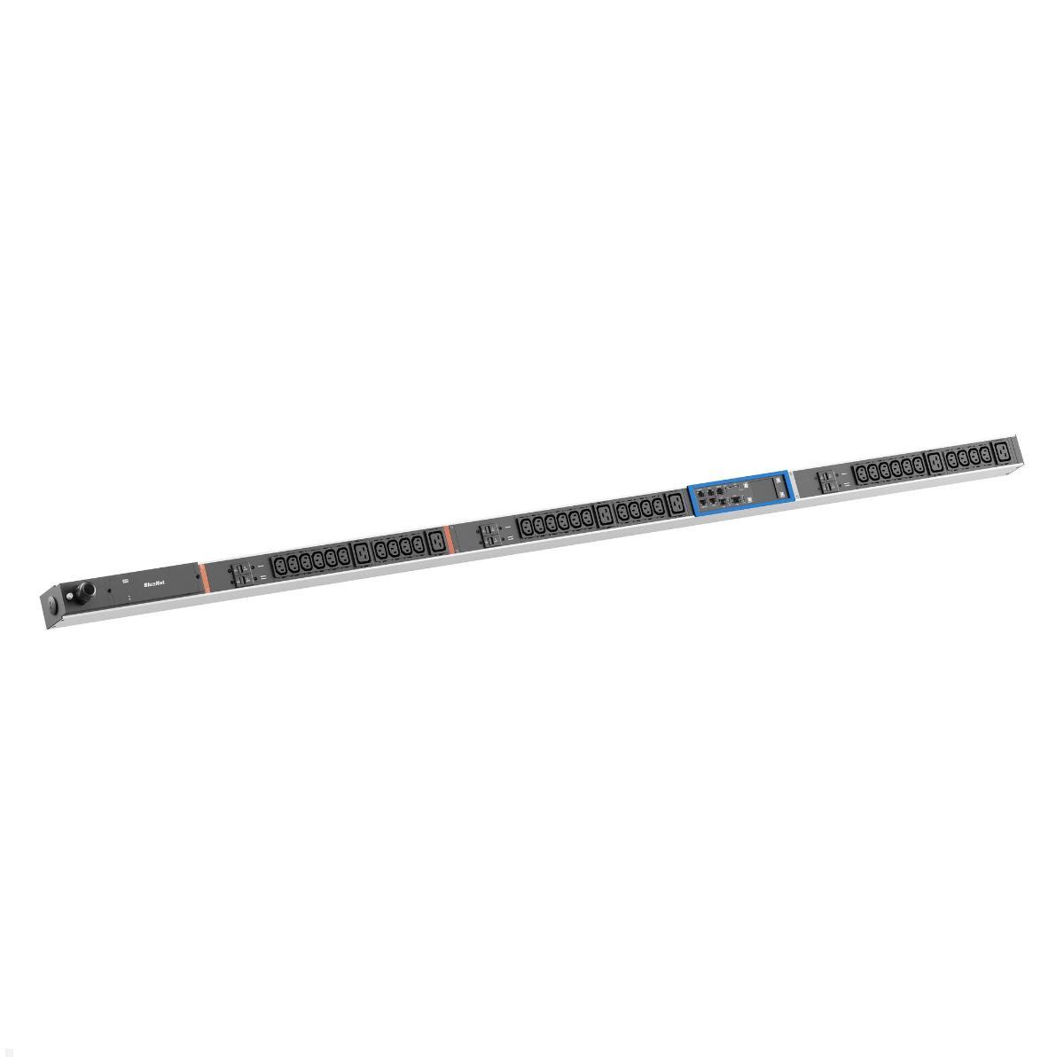 Bachmann BN PRO Metered – 32A Rack PDU mit 30xC13 / 6xC19 / 6xMCB, 3,0m CEE 32A/5p (BM0015596), Steckdose